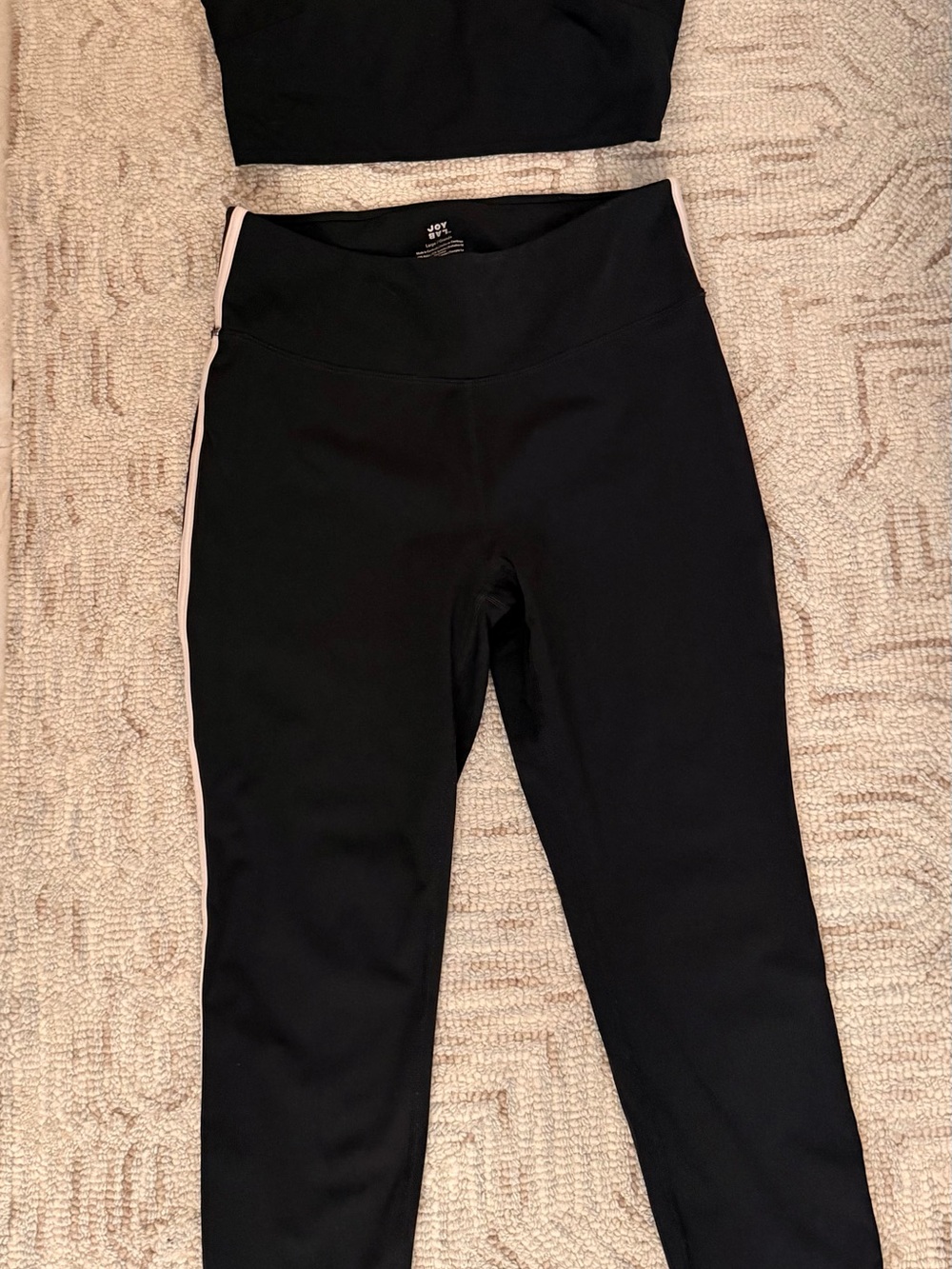 JoyLab Woman’s Women's Double Layer Sports Bra & High-Rise 7/8 Leggings